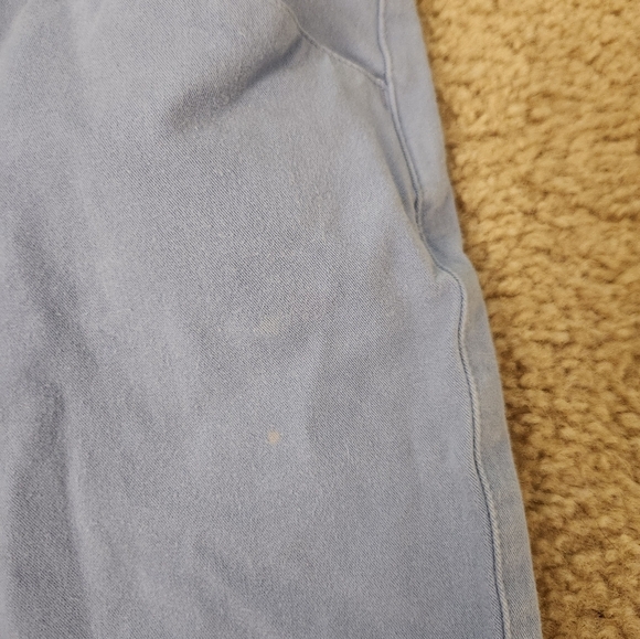 Lilly Pulitzer Light Blue Casual Tapered Pants Size 8 Straight Leg 15" W #D94 - Picture 6 of 7